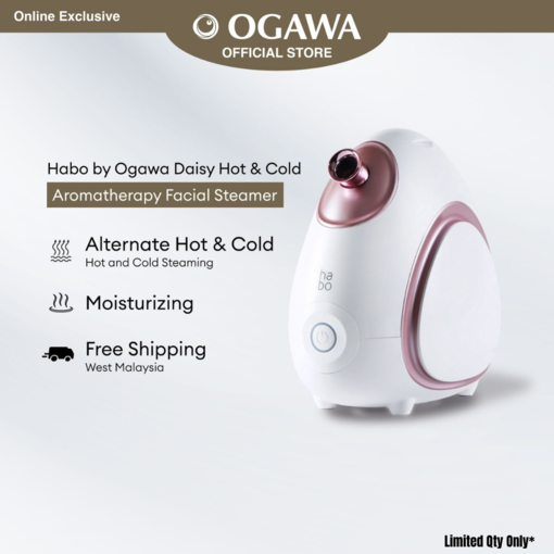 [Apply Code: 6TT31] Habo by Ogawa Daisy Hot & Cold Aromatherapy Facial Steamer*